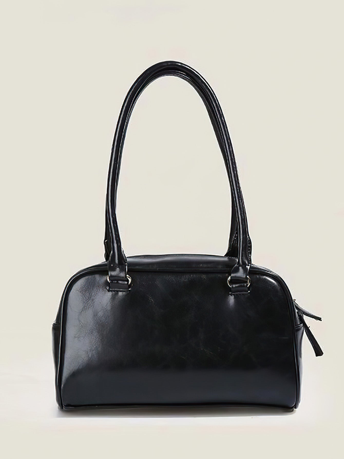 Minimalist Underarm Tote - Compact Commuter Bag with Hidden Compartment - 2 Colours