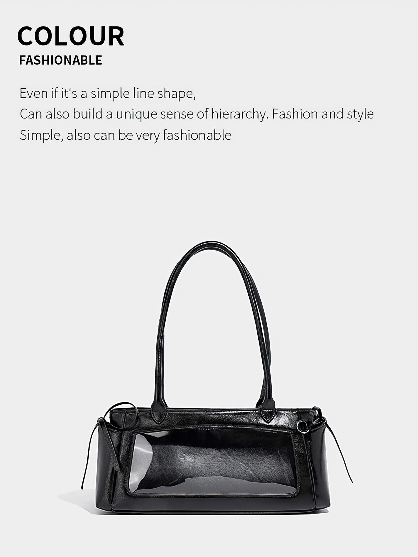 Bow-Decorated Baguette Bag - Autumn/Winter Shoulder Tote with Oversized Capacity - 3 Colour