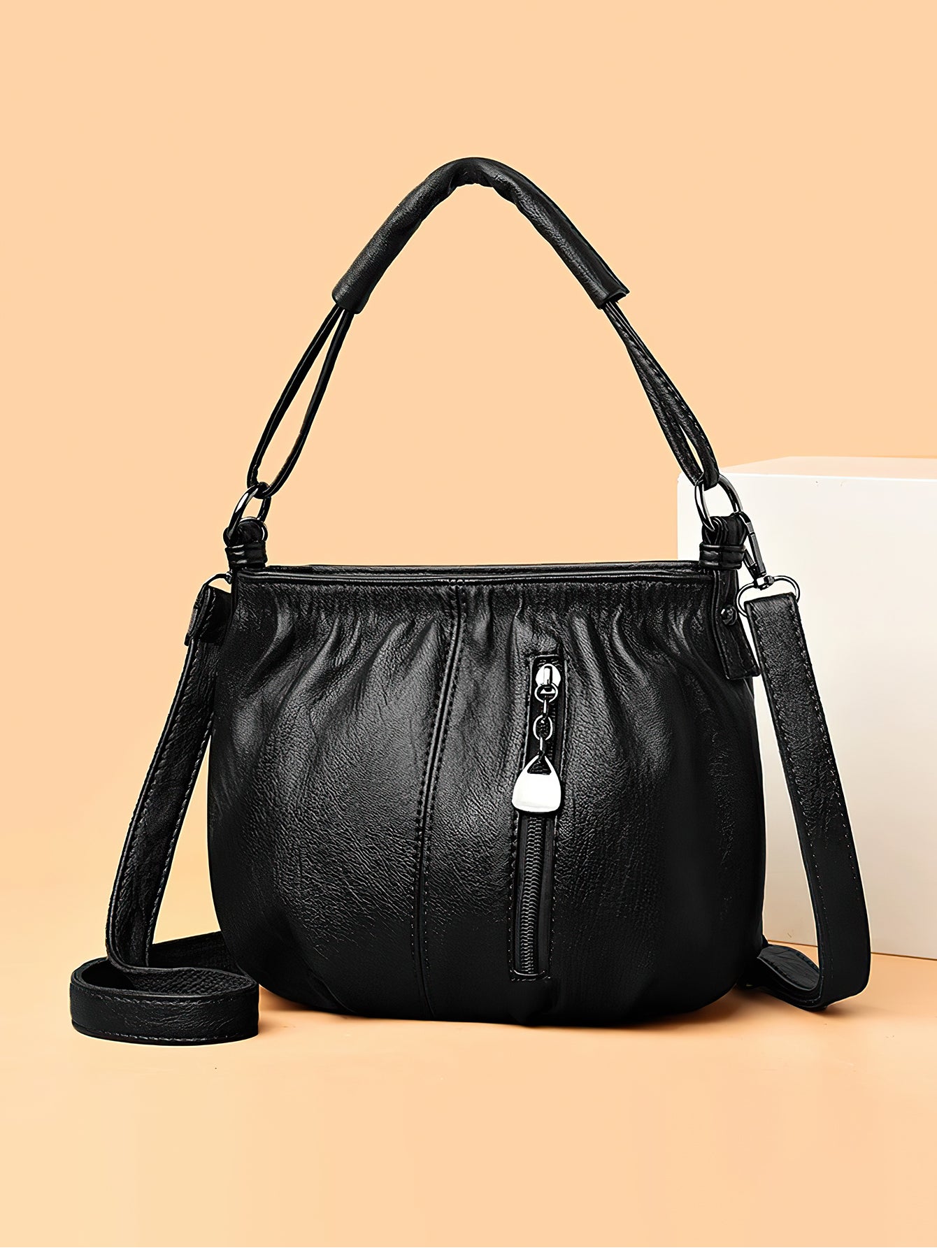 Stylish Vintage Crossbody Bag for Trendy Outings - 4 Colors