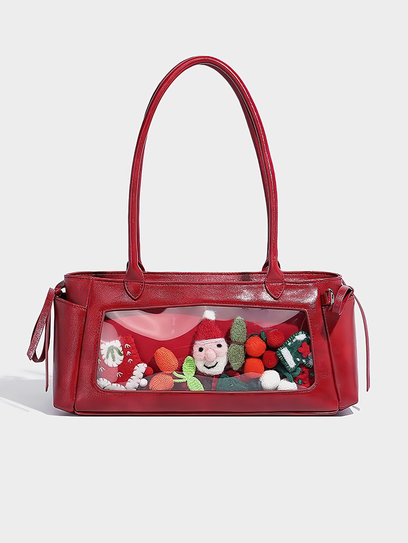 Bow-Decorated Baguette Bag - Autumn/Winter Shoulder Tote with Oversized Capacity - 3 Colour