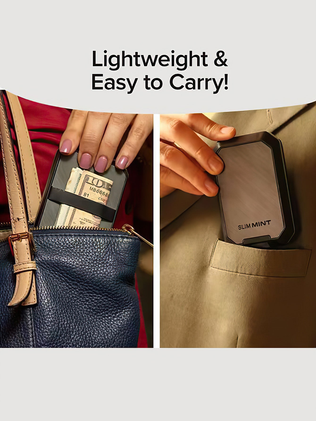 Ultra-Slim RFID Blocking Card Holder Wallet for Men