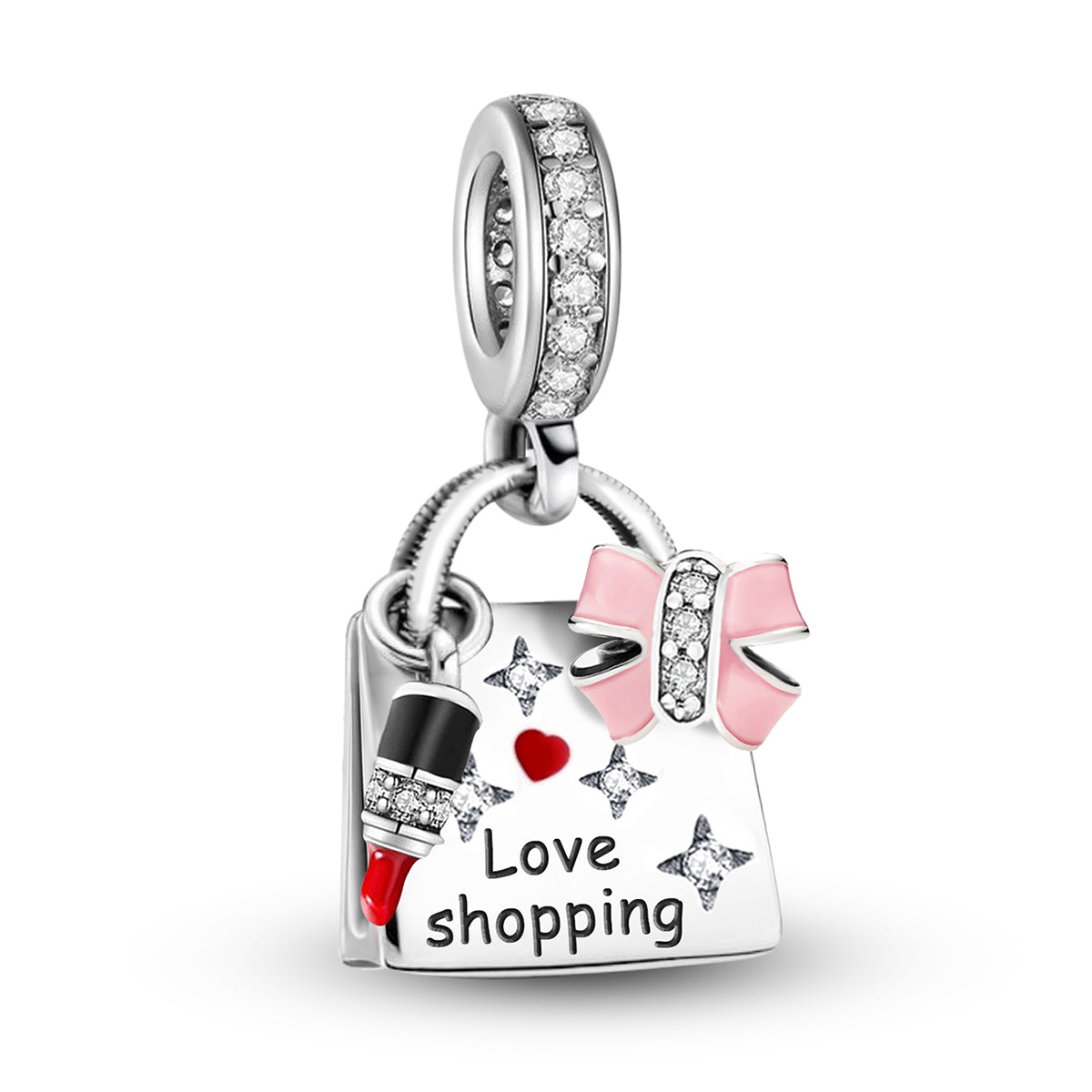 925 Sterling silver charm bead