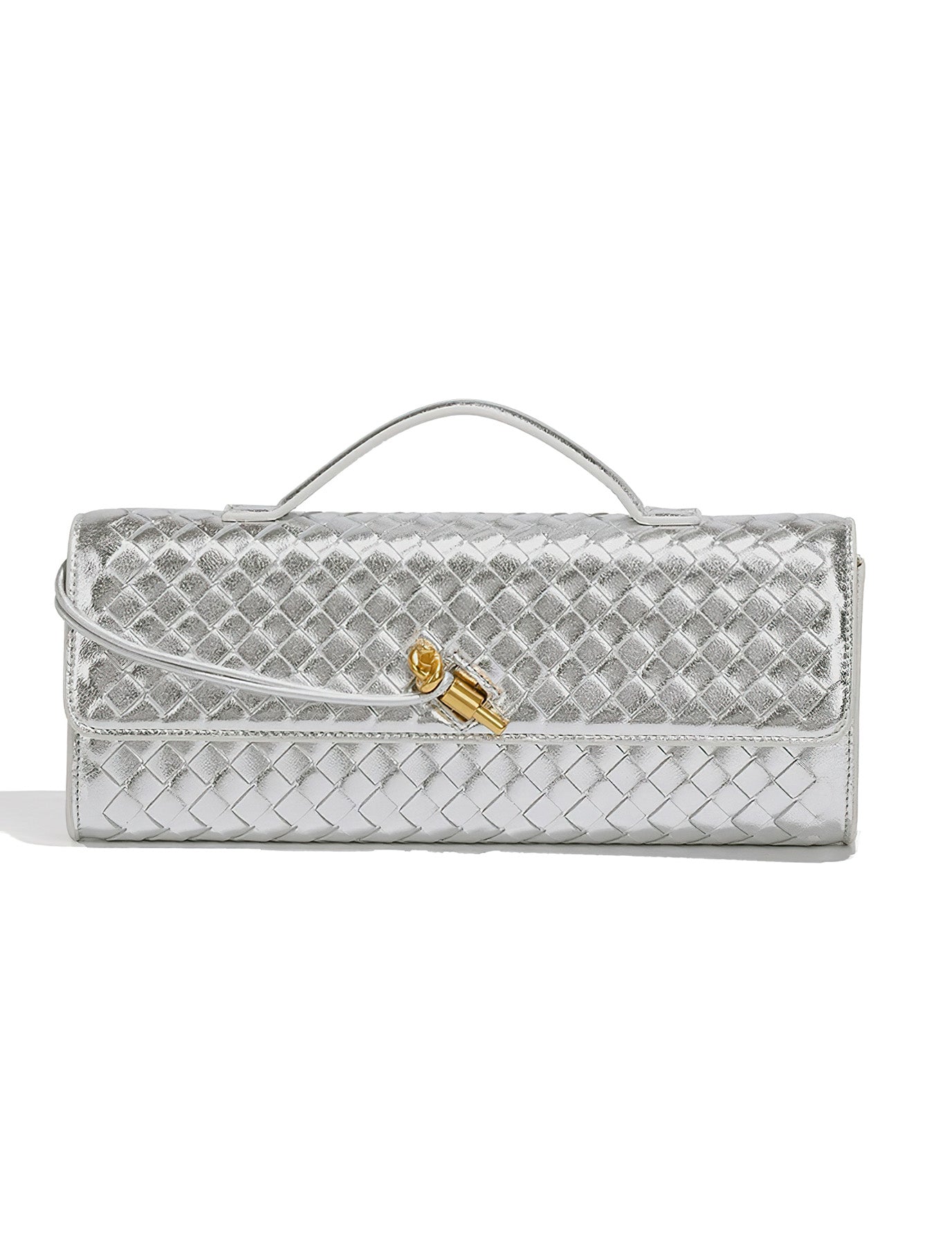 Vintage Woven Clutch Bag: Retro Accordion Crossbody for Evening & Daily Use - 16 Colours