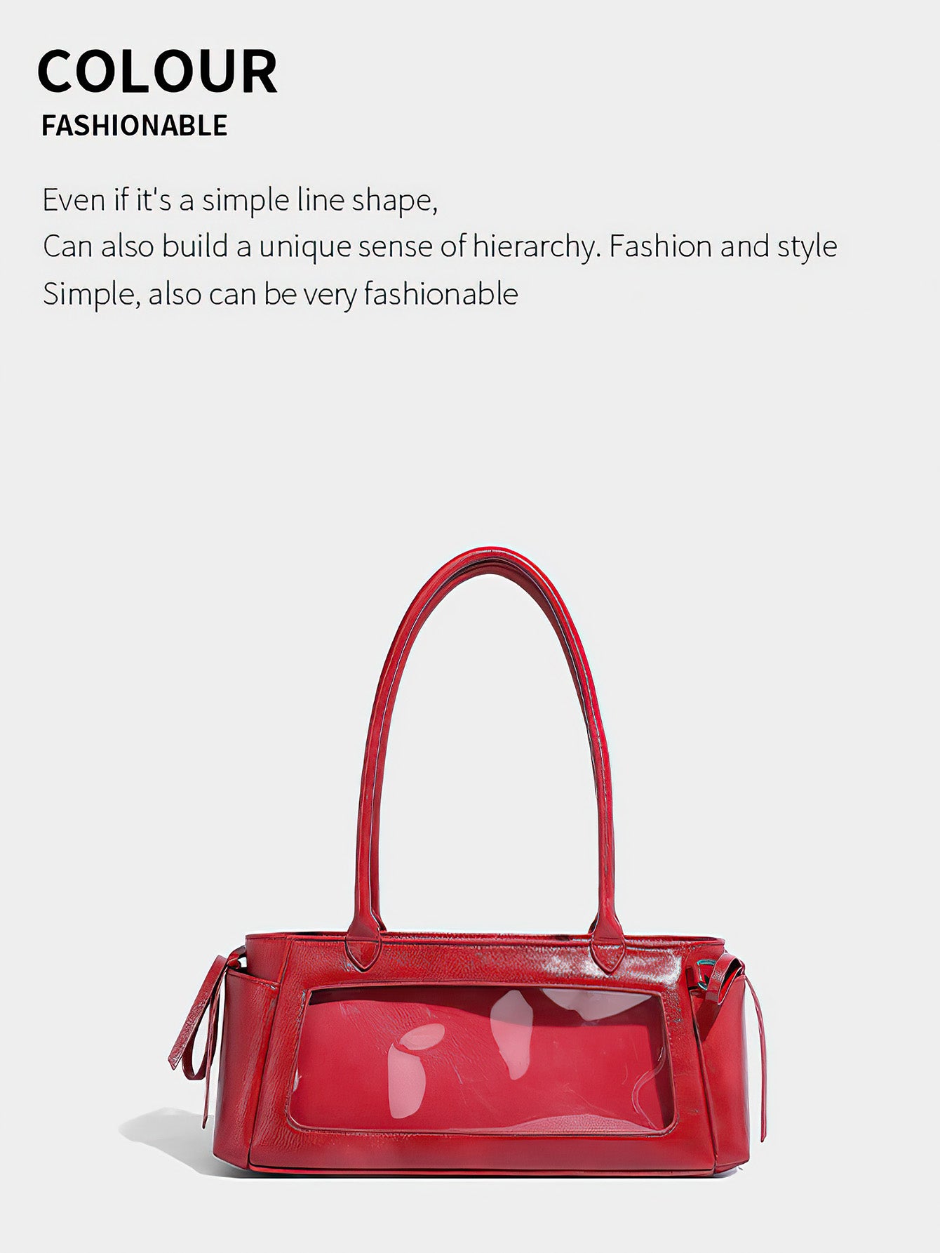 Bow-Decorated Baguette Bag - Autumn/Winter Shoulder Tote with Oversized Capacity - 3 Colour
