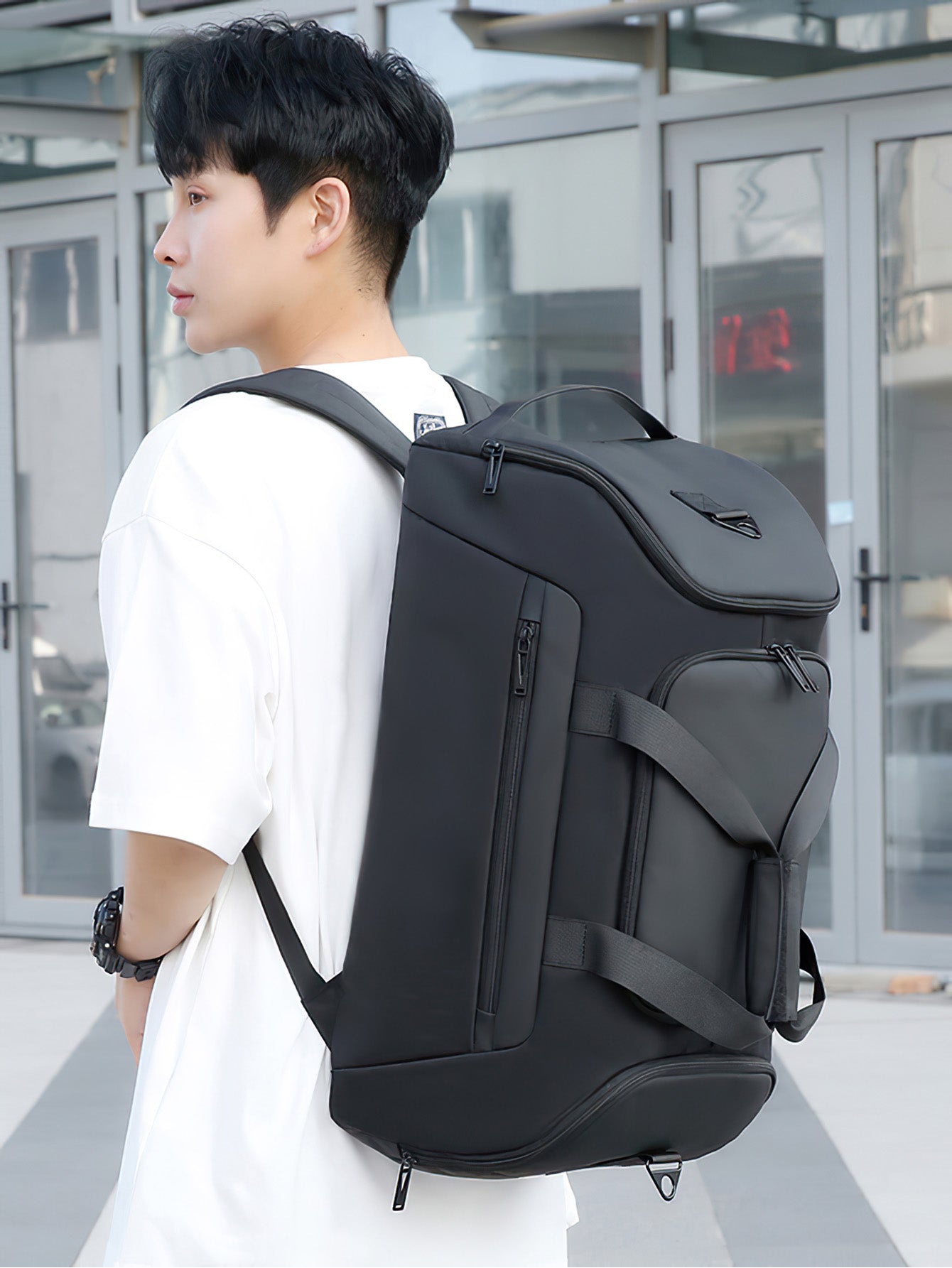 Multifunctional Sports & Travel Backpack with Independent Shoe Compartment - 2 Colors