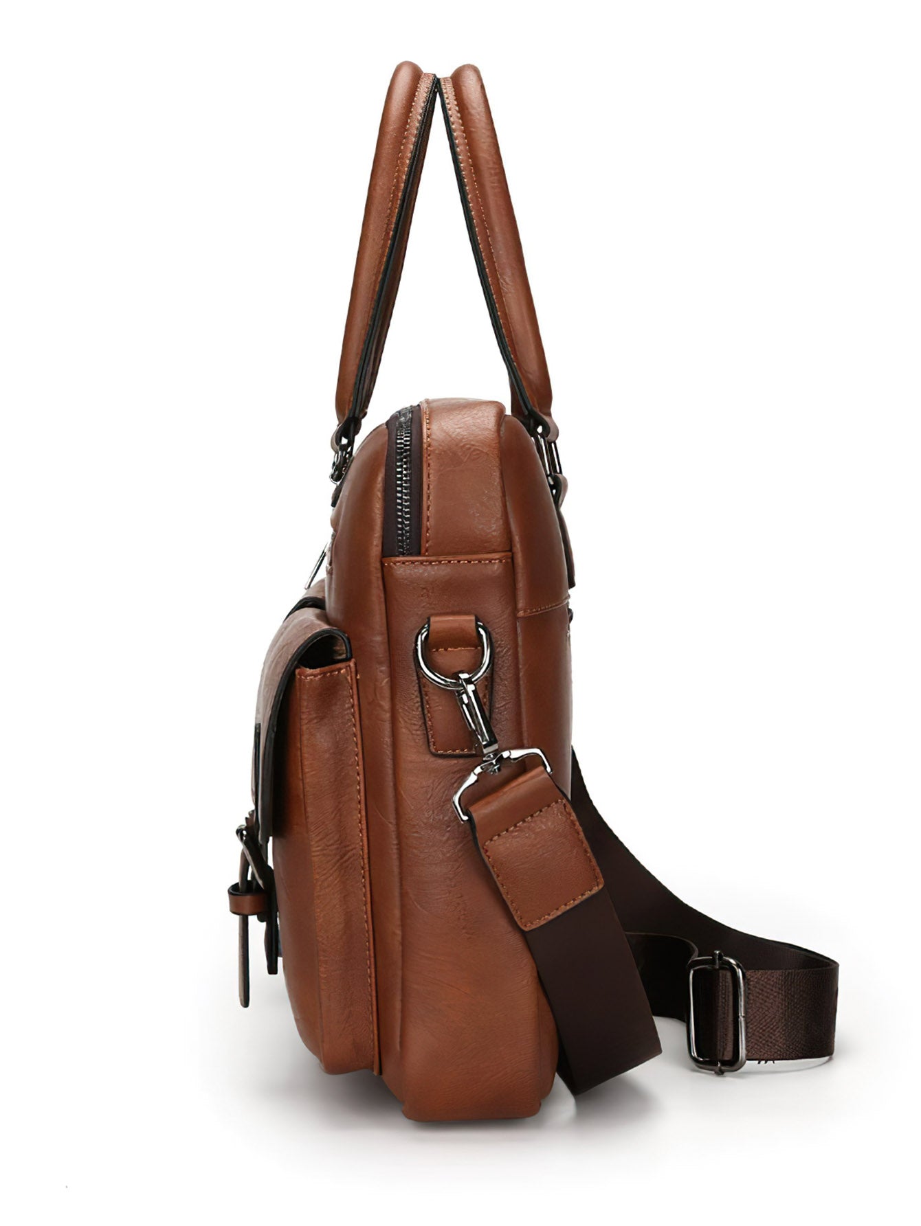Title: Stylish and Functional Men's Shoulder Bag - Perfect for Business and Leisure - 3 Colors