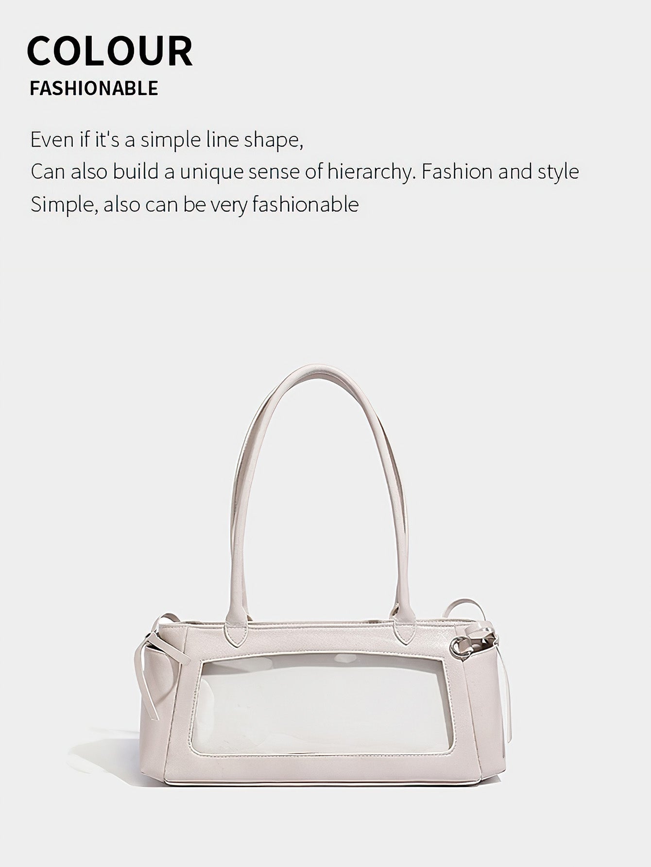 Bow-Decorated Baguette Bag - Autumn/Winter Shoulder Tote with Oversized Capacity - 3 Colour