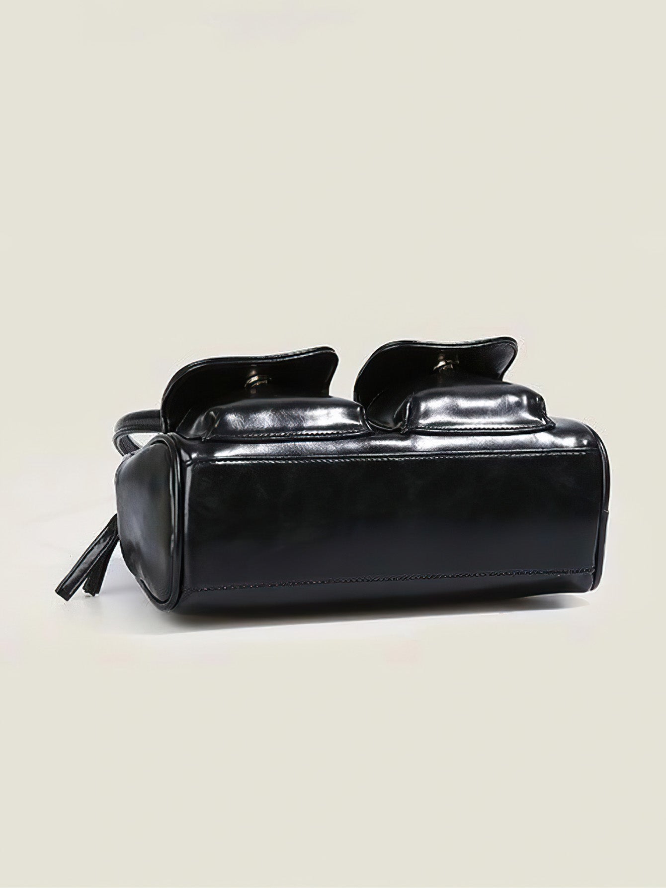 Minimalist Underarm Tote - Compact Commuter Bag with Hidden Compartment - 2 Colours
