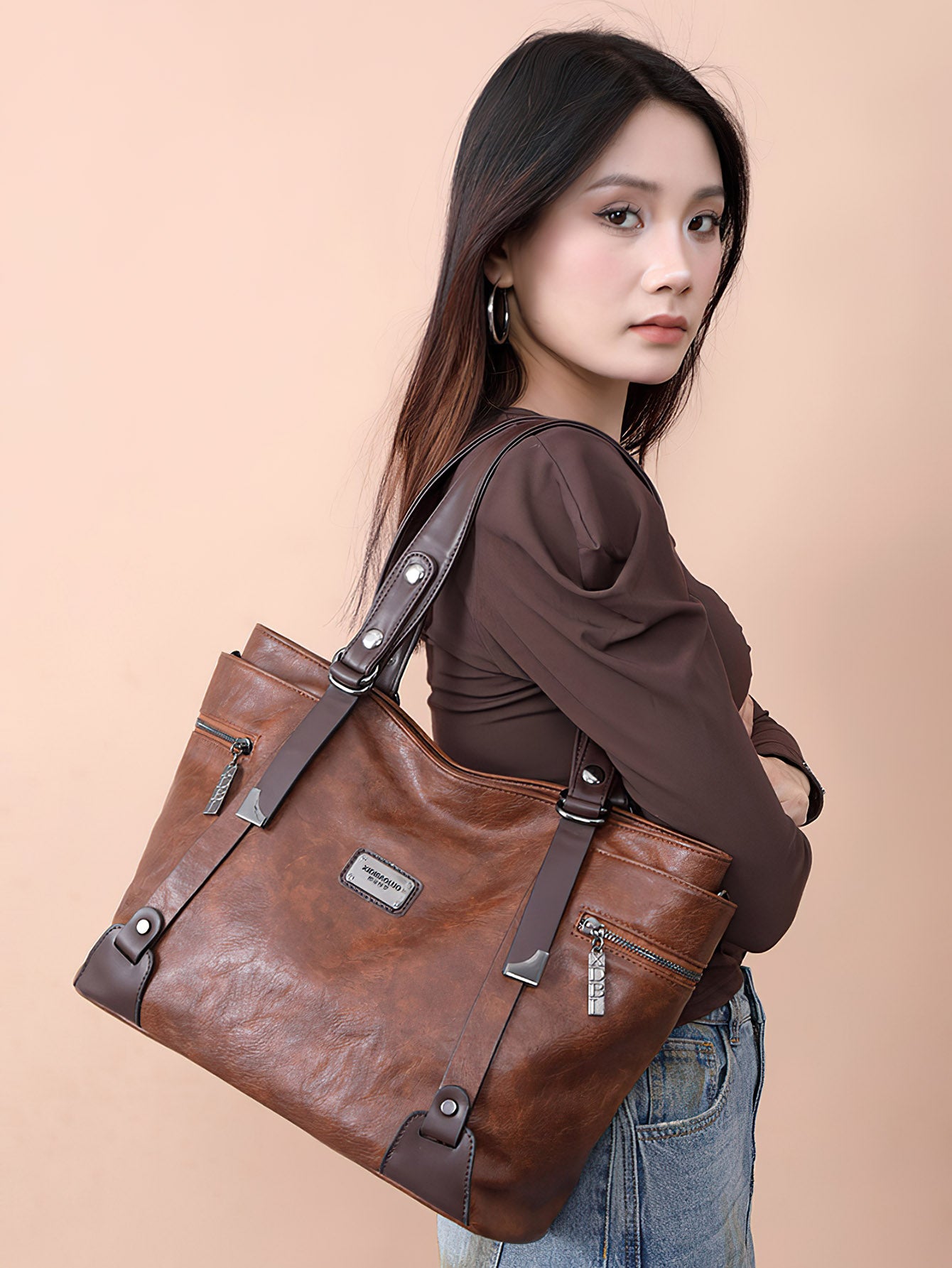 Vintage European Style Handbag - The Perfect Blend of Fashion and Functionality - 4 Colors