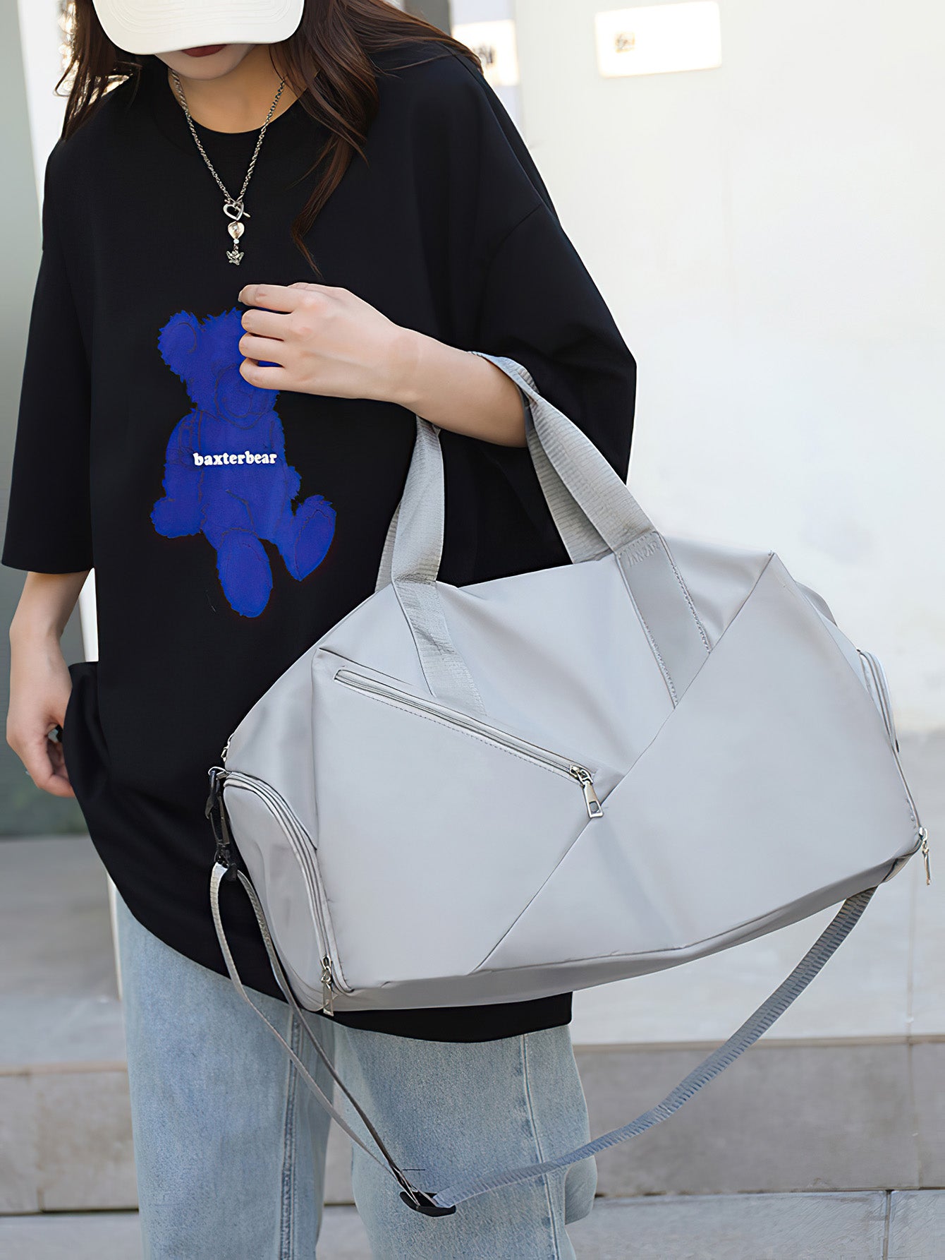 Large-Capacity Travel Bag: Waterproof Gym Yoga Tote with Wet-Dry Compartments - 6 Colours