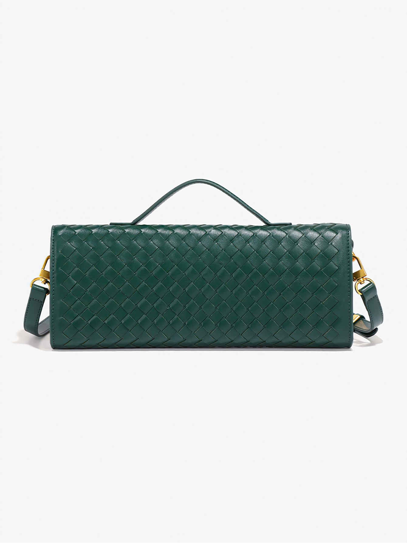 Vintage Woven Clutch Bag: Retro Accordion Crossbody for Evening & Daily Use - 16 Colours