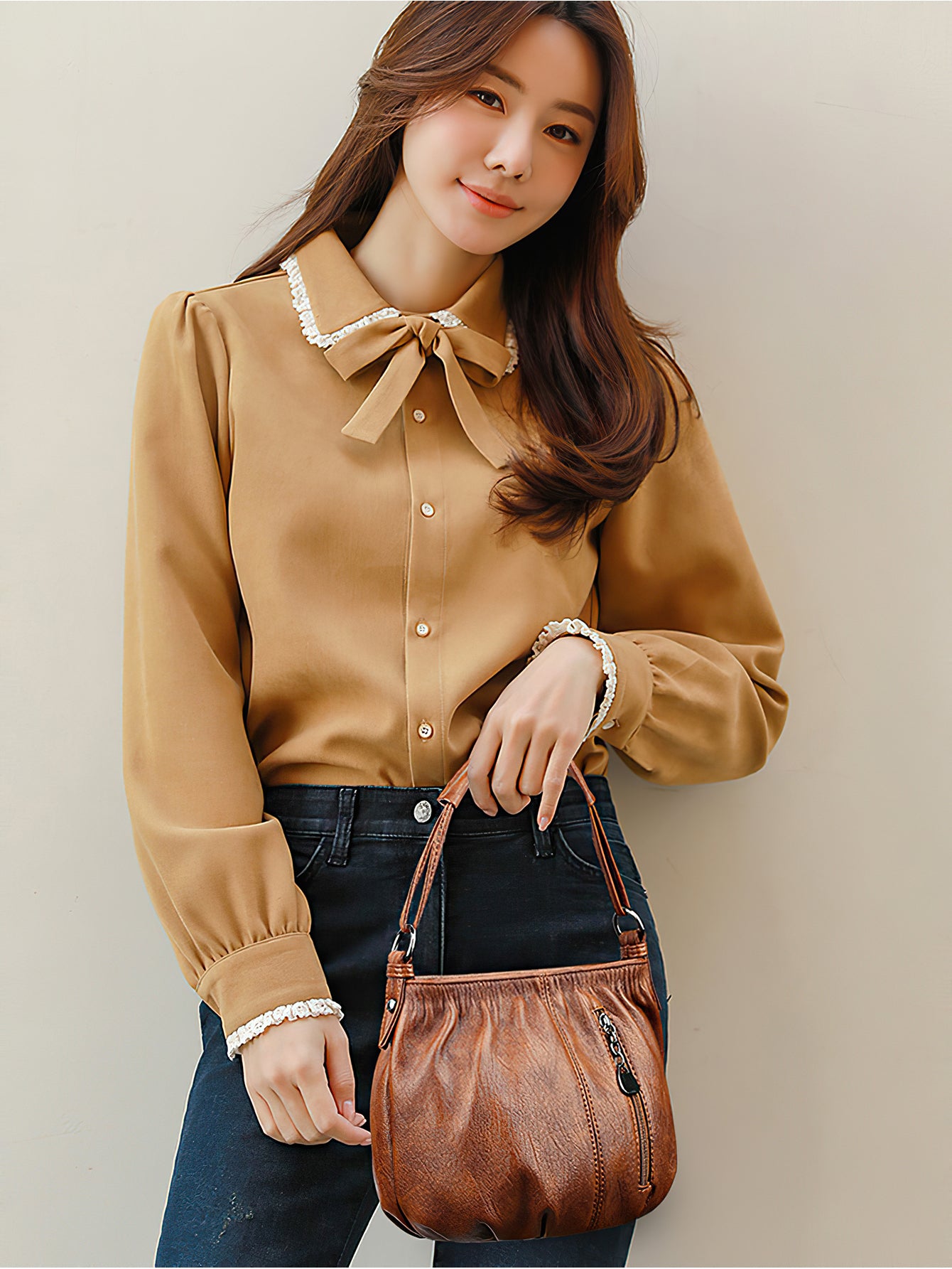 Stylish Vintage Crossbody Bag for Trendy Outings - 4 Colors