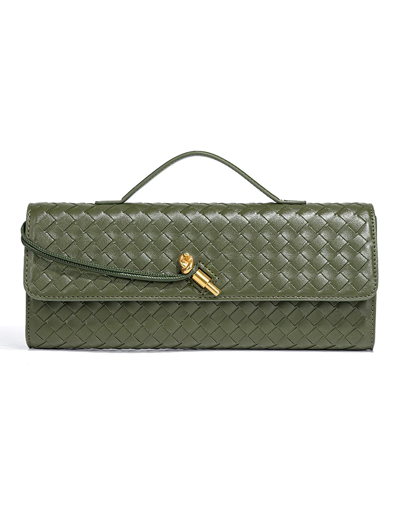 Vintage Woven Clutch Bag: Retro Accordion Crossbody for Evening & Daily Use - 16 Colours