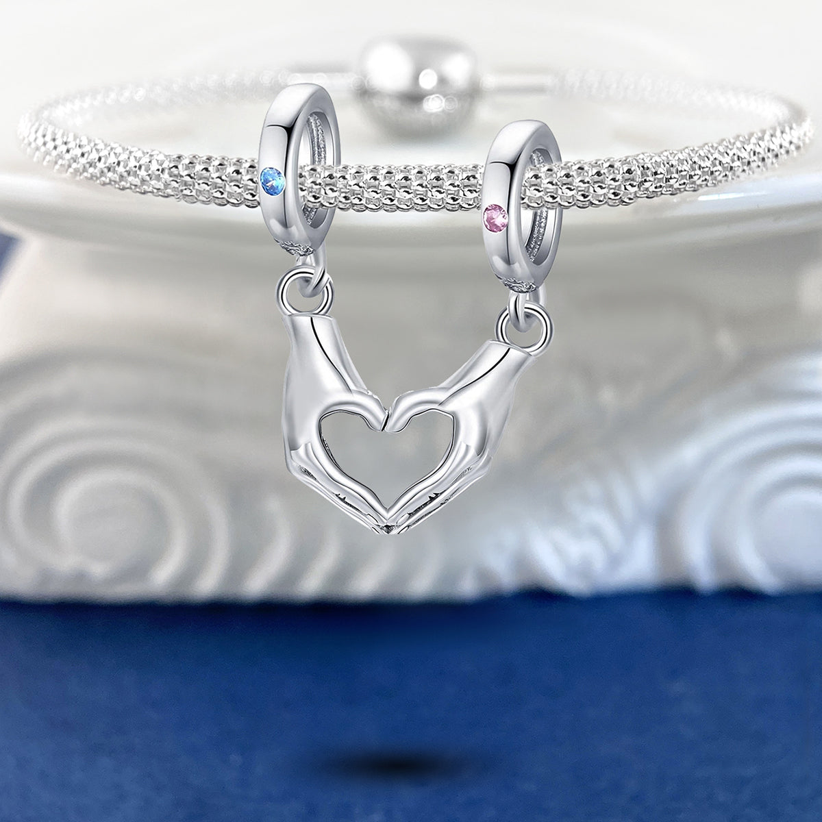 925 Sterling silver charm bead