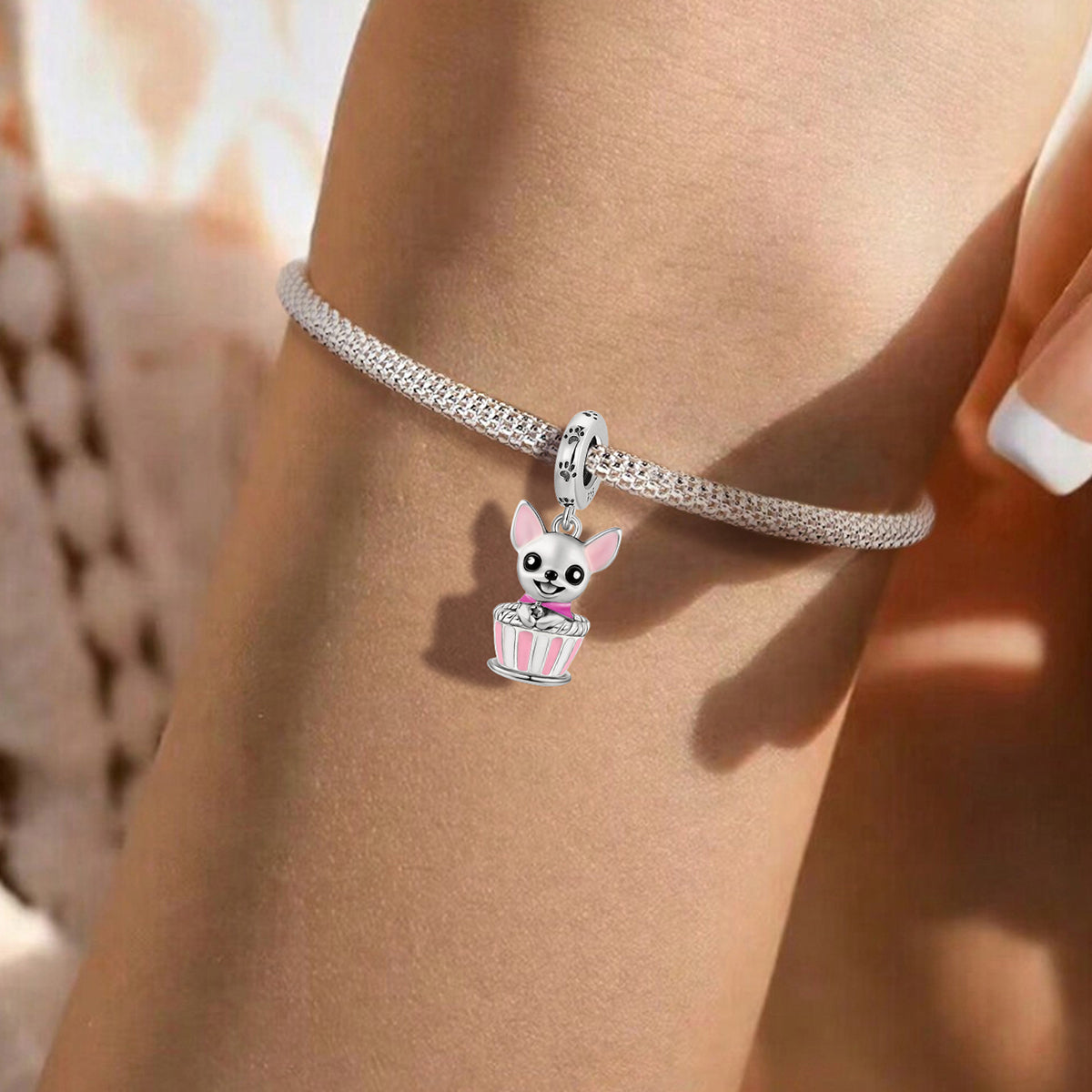 925 Sterling silver charm bead