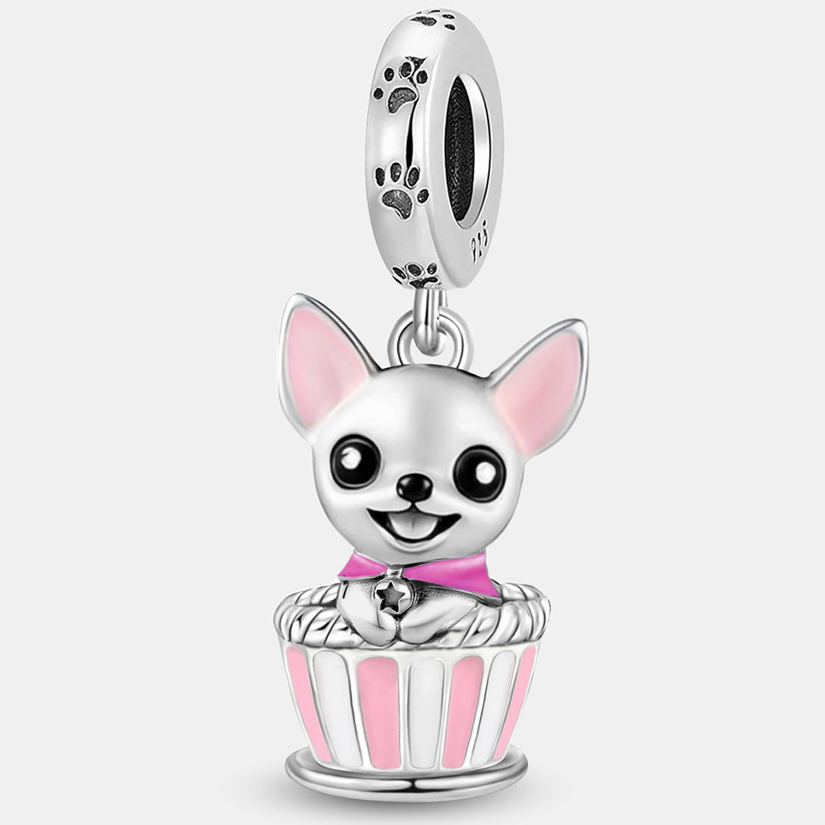 925 Sterling silver charm bead