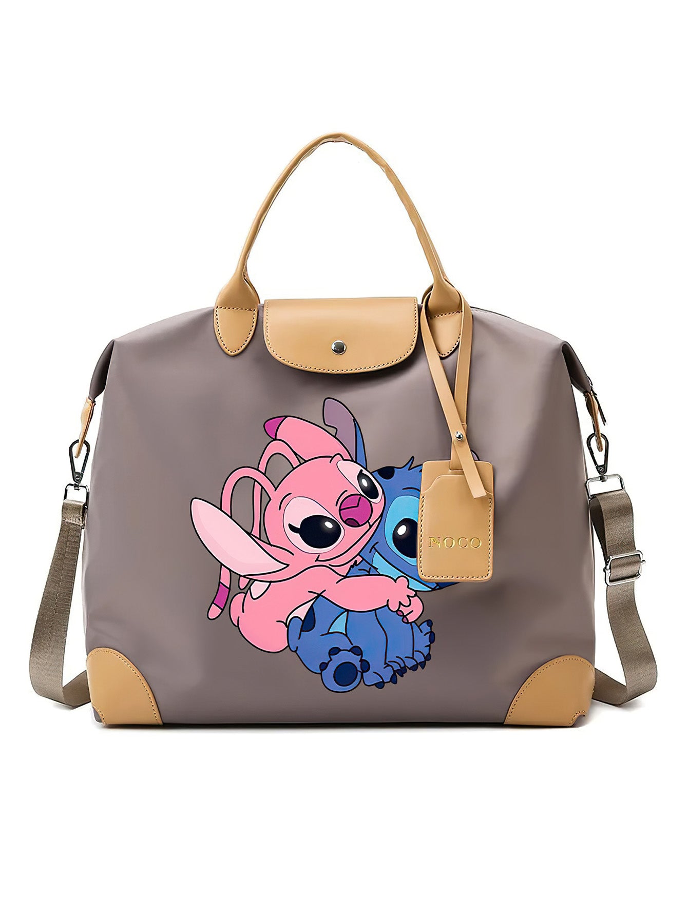 Stitch Cartoon Large-Capacity Oxford Tote Bag - 6 Colours