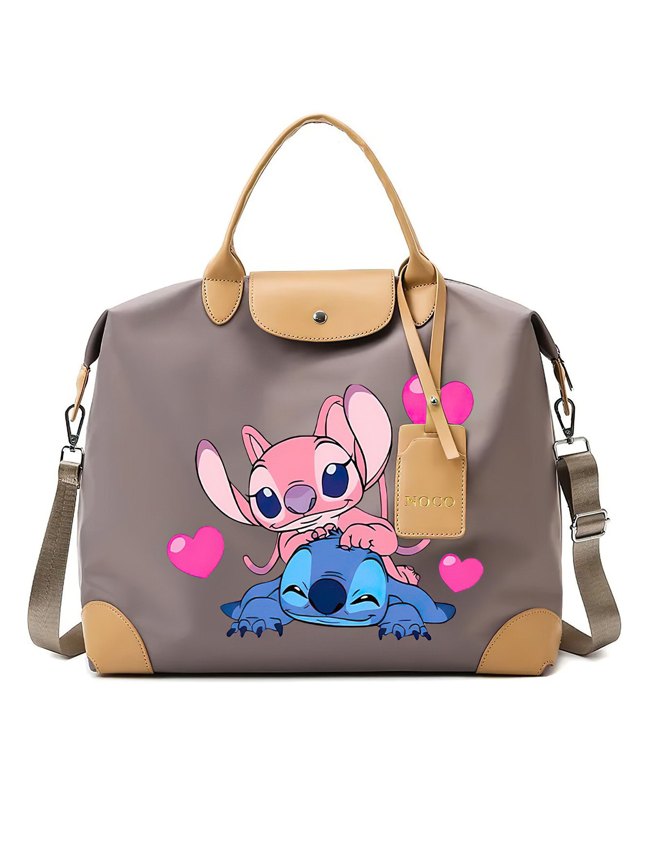 Stitch Cartoon Large-Capacity Oxford Tote Bag - 6 Colours