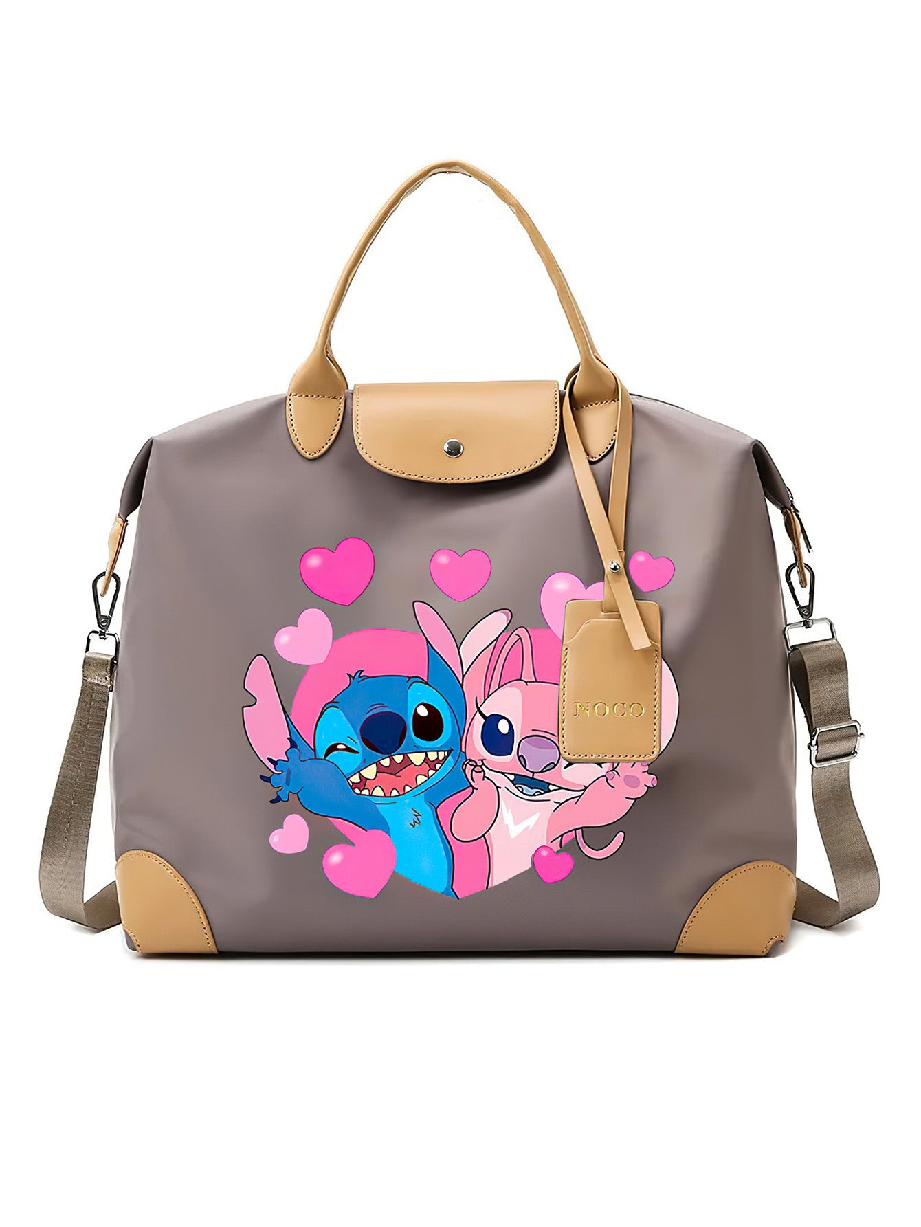 Stitch Cartoon Large-Capacity Oxford Tote Bag - 6 Colours