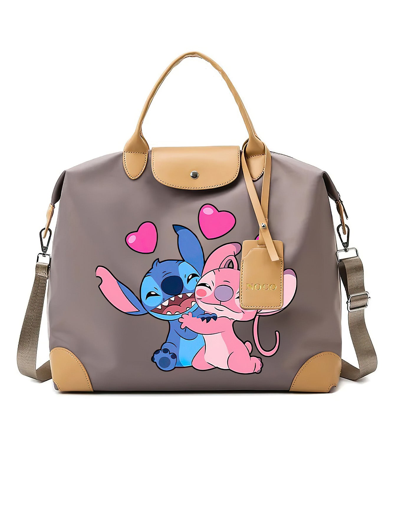 Stitch Cartoon Large-Capacity Oxford Tote Bag - 6 Colours
