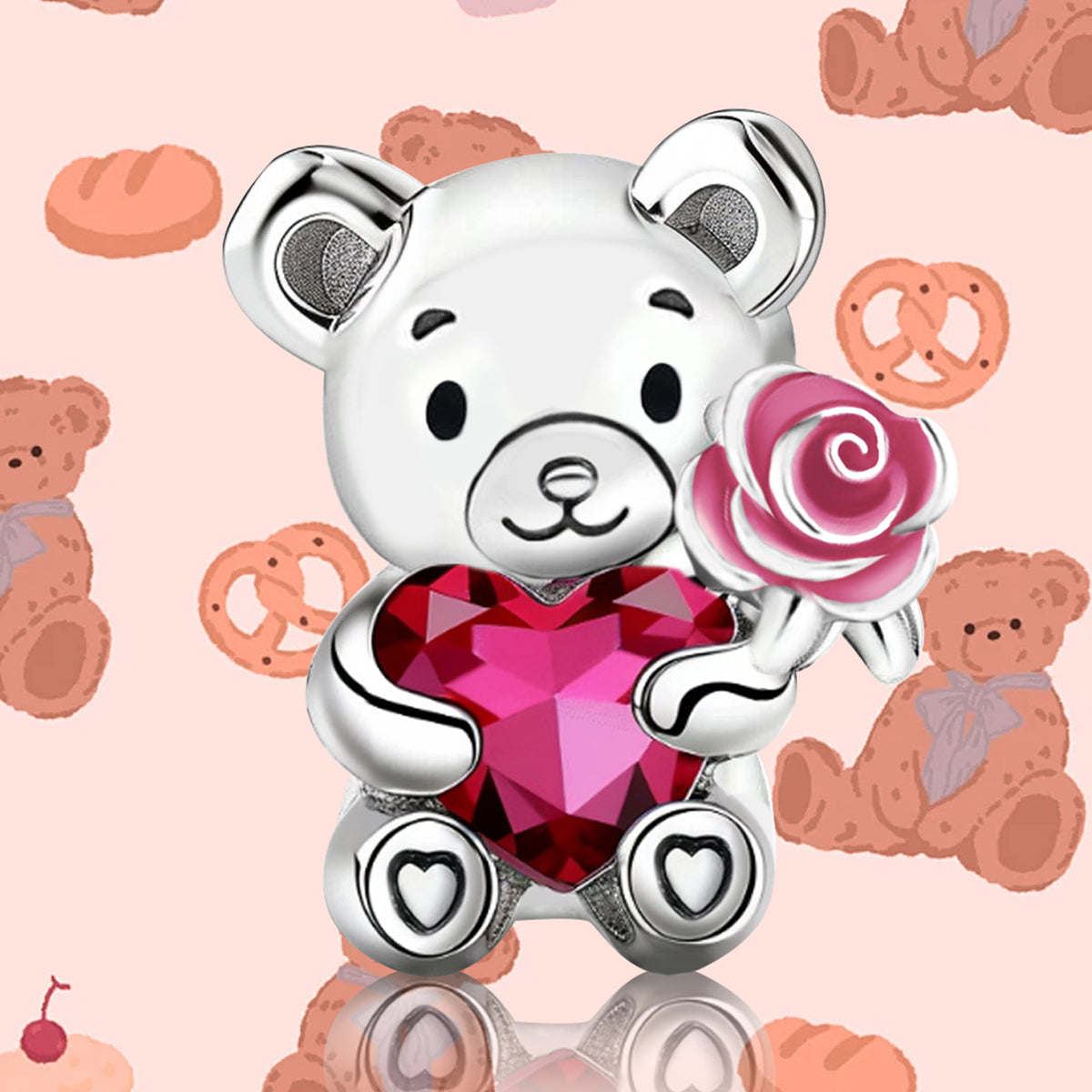 925 Sterling silver charm bead