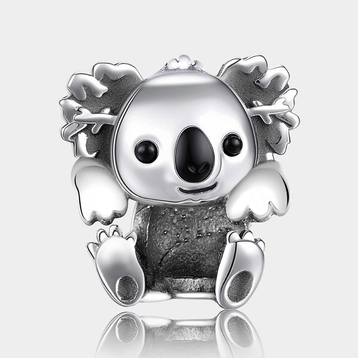 925 Sterling silver koala charm bead