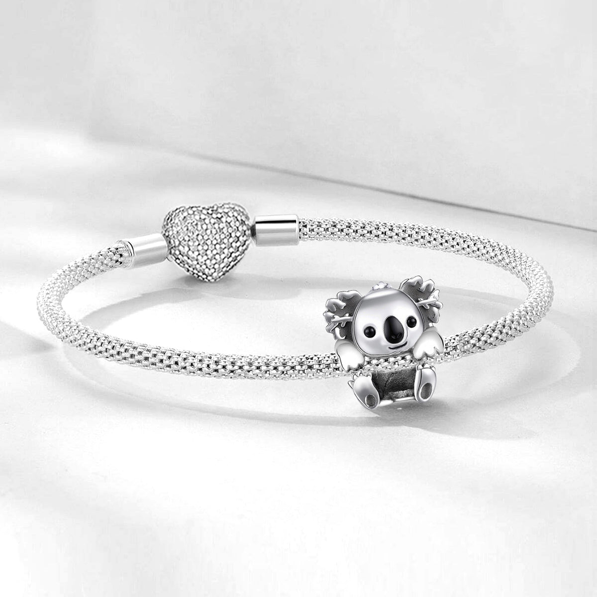 925 Sterling silver koala charm bead