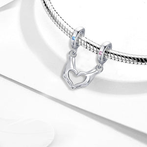 925 Sterling silver charm bead