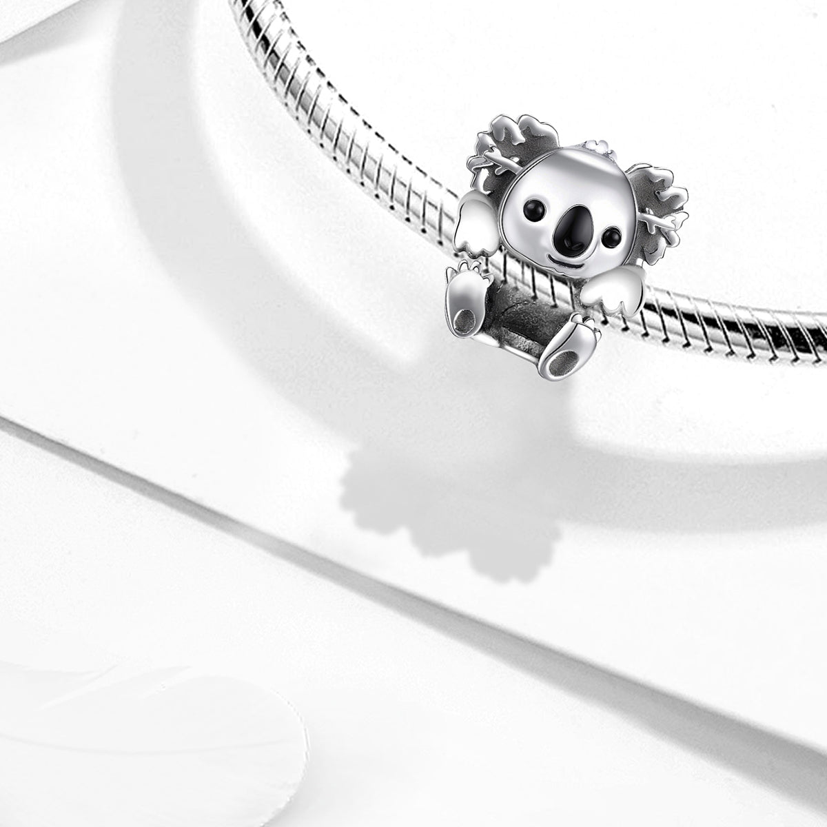 925 Sterling silver koala charm bead