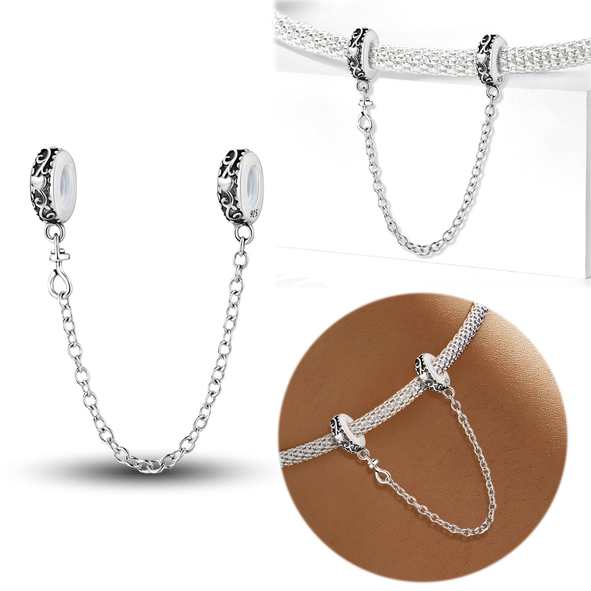 925 Sterling silver barcelet