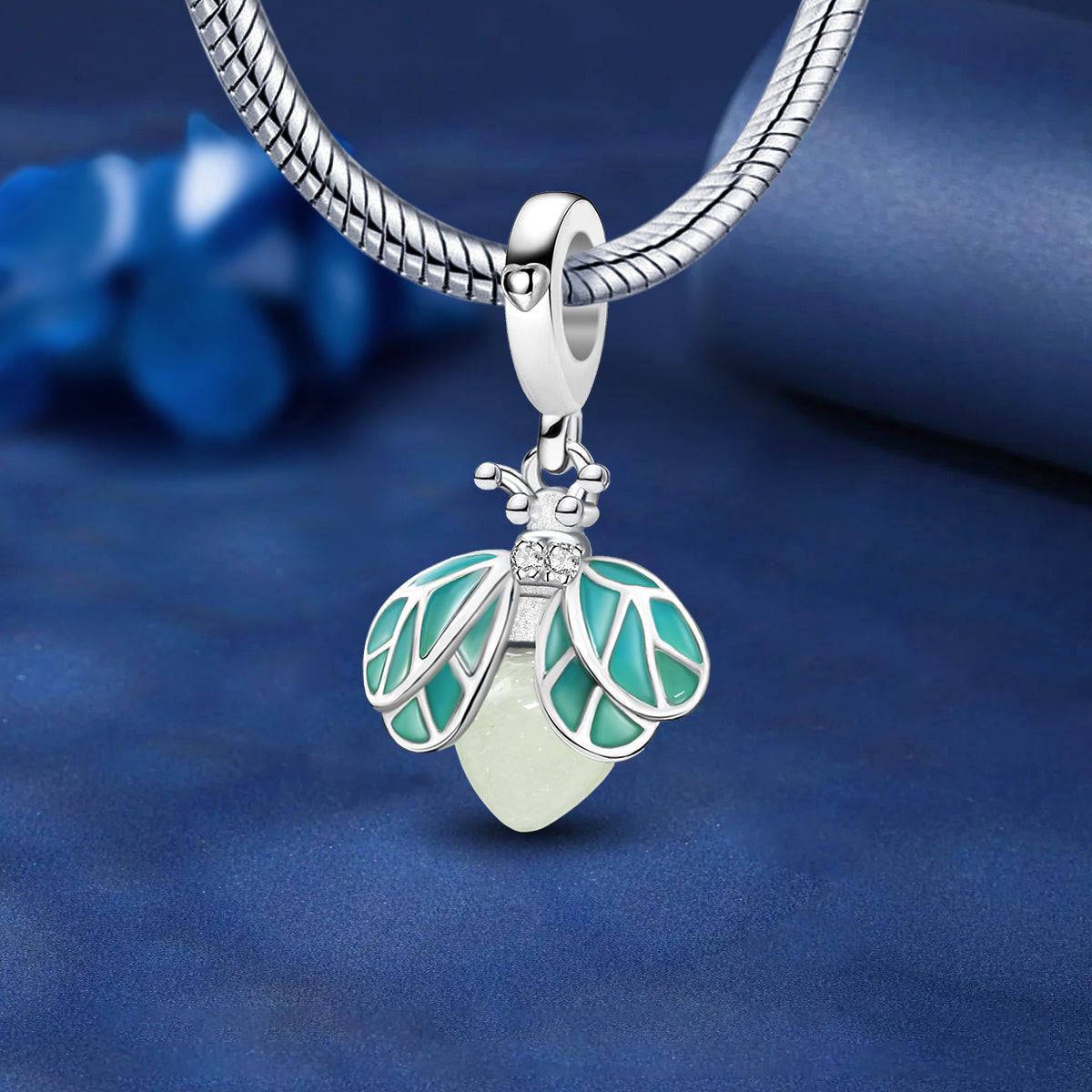 925 Sterling silver charm bead