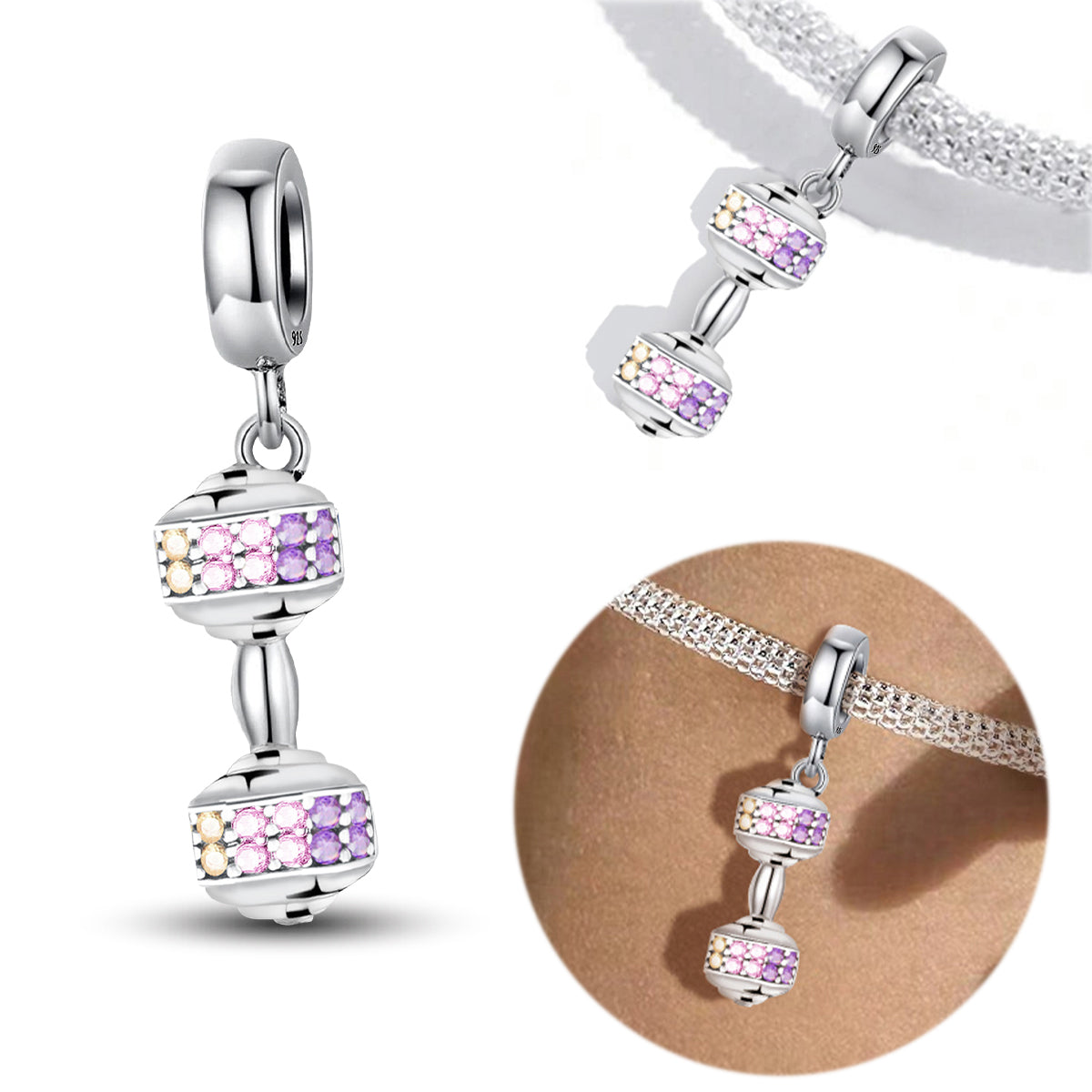 925 Sterling silver round bead