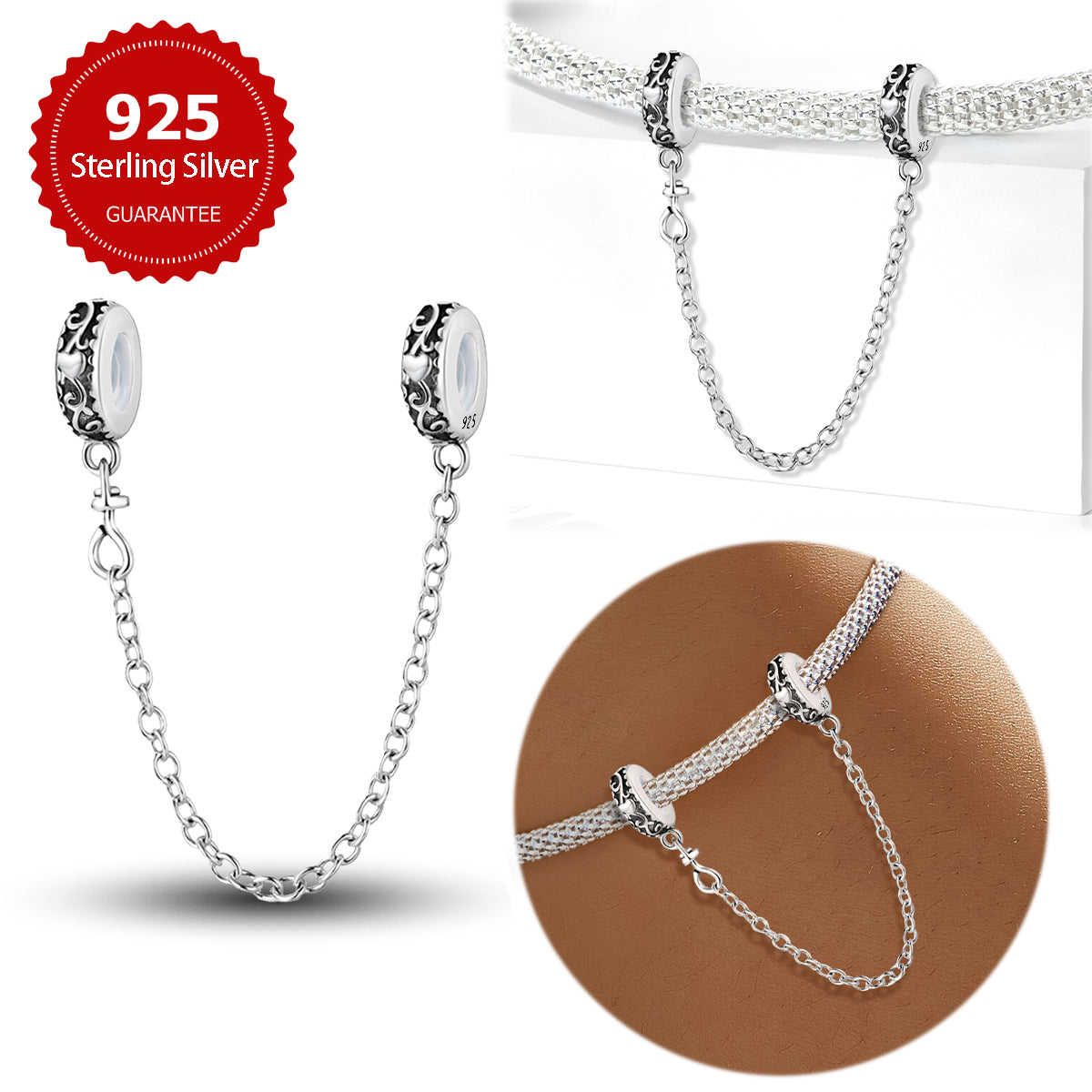 925 Sterling silver barcelet