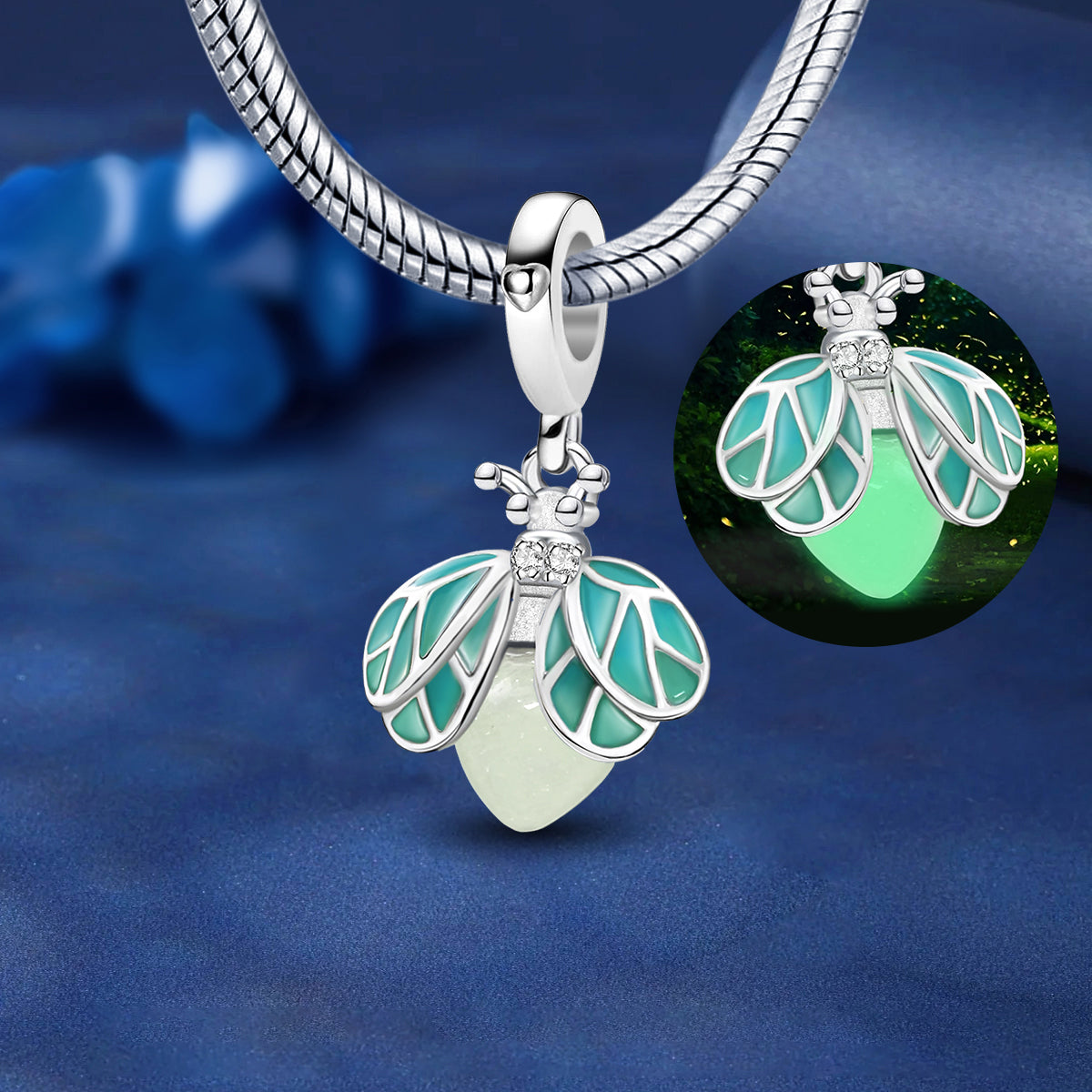 925 Sterling silver charm bead