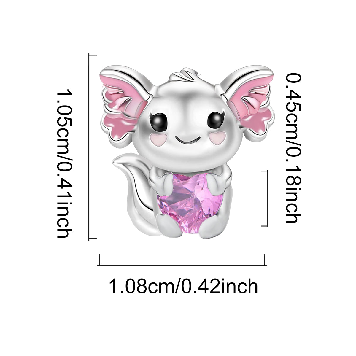 925 Sterling silver charm bead