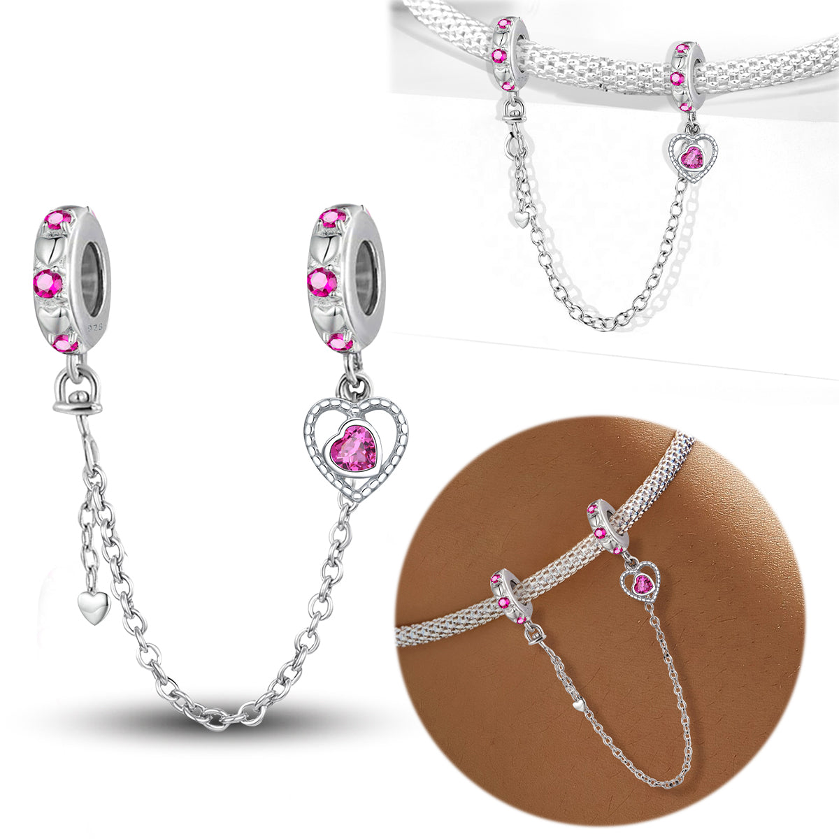 925 Sterling silver barcelet