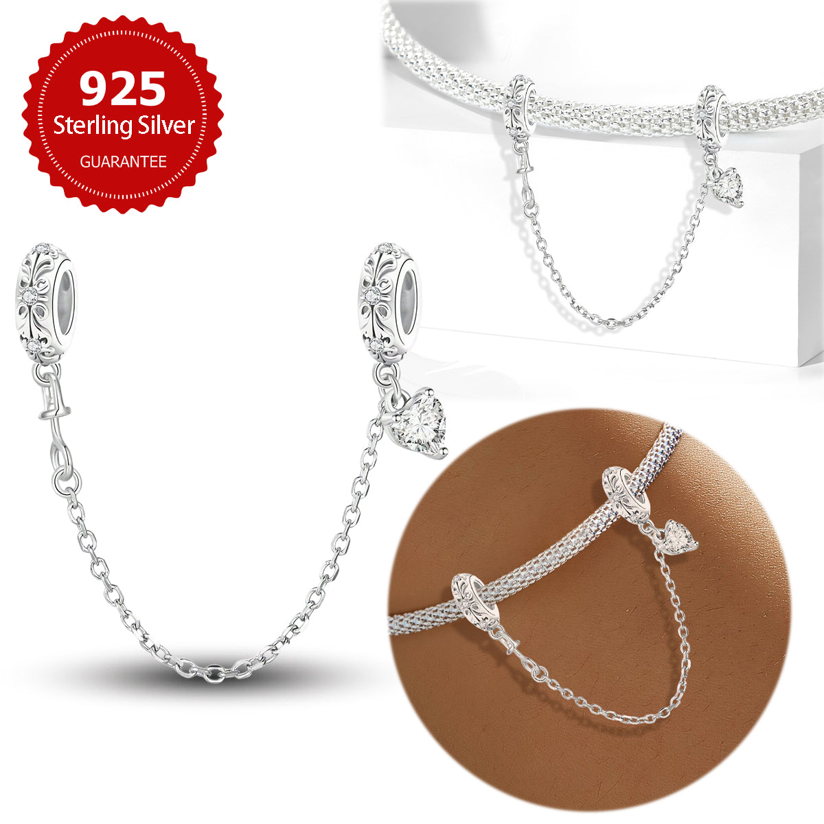 925 Sterling silver barcelet