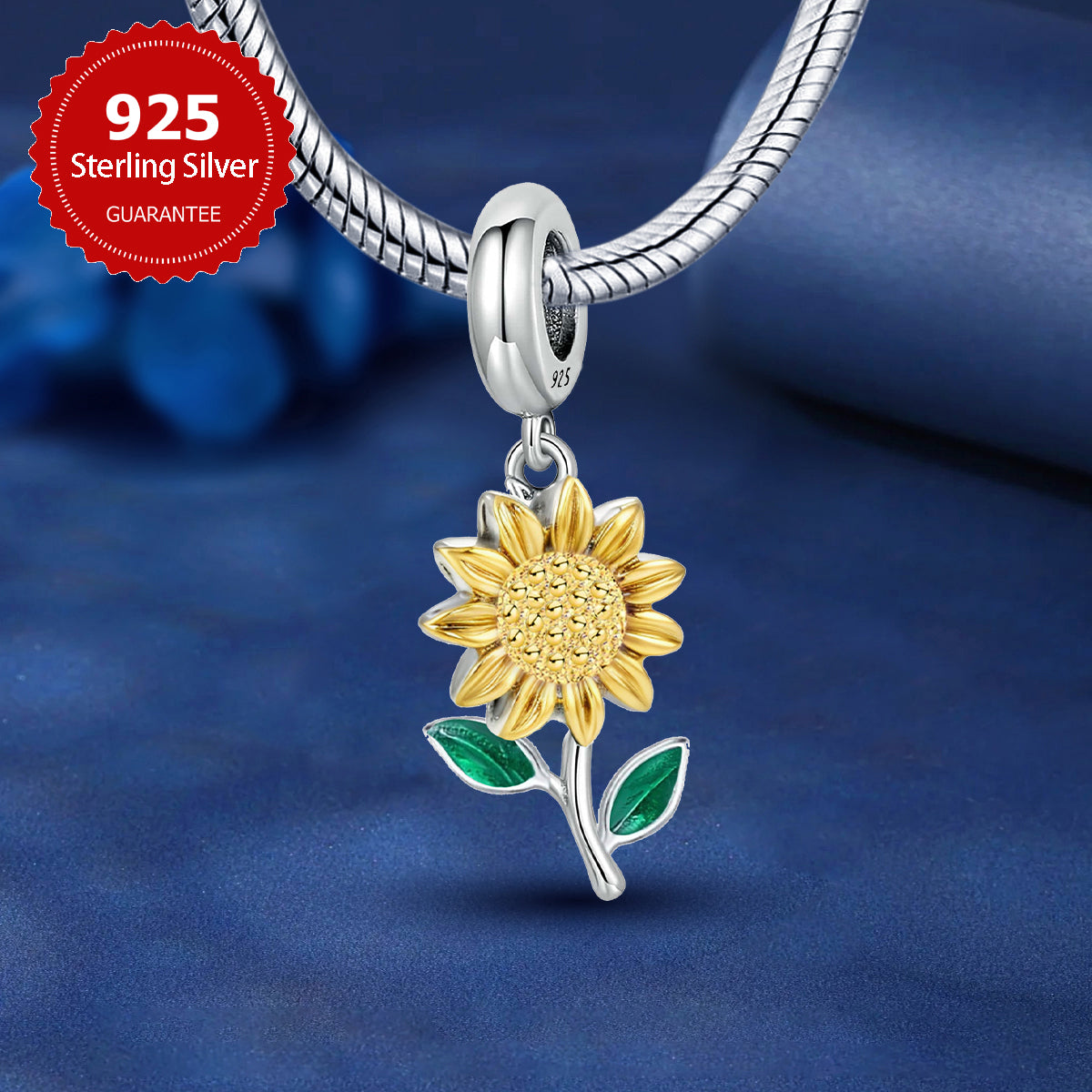 925 Sterling silver charm bead