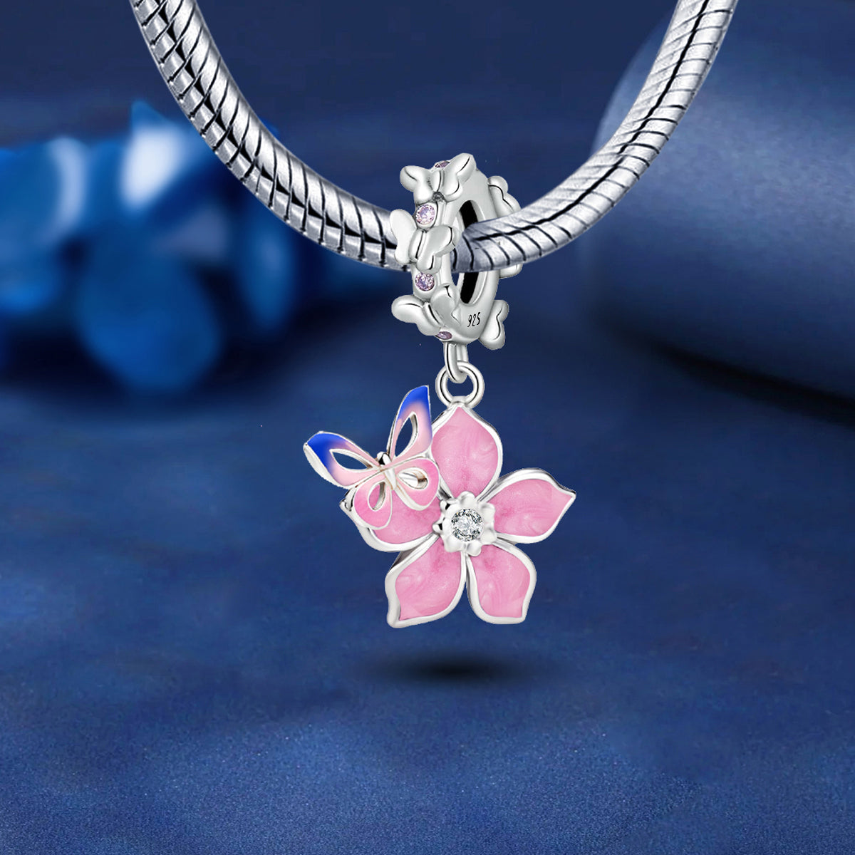 925 Sterling silver charm bead