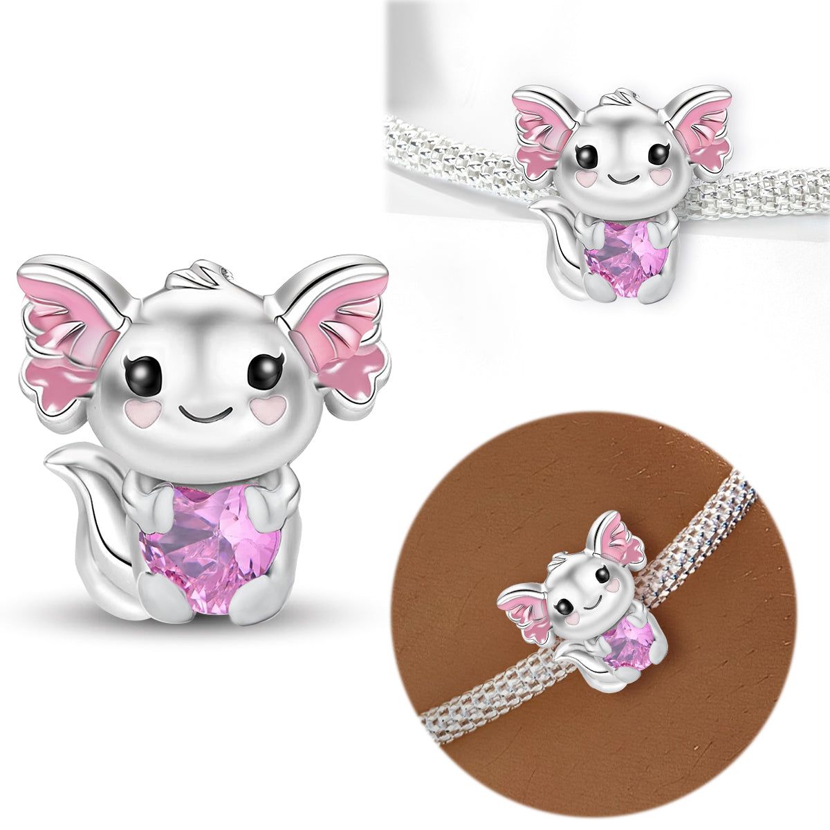 925 Sterling silver charm bead