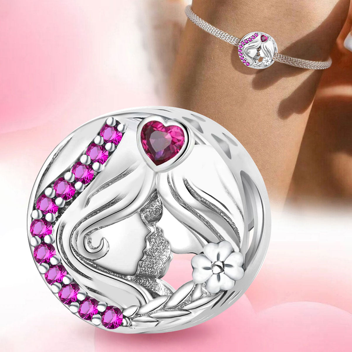 925 Sterling silver round bead