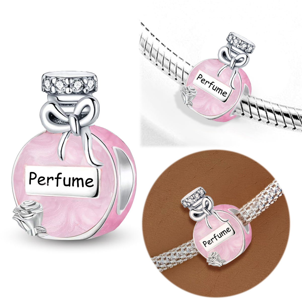 925 Sterling silver charm bead