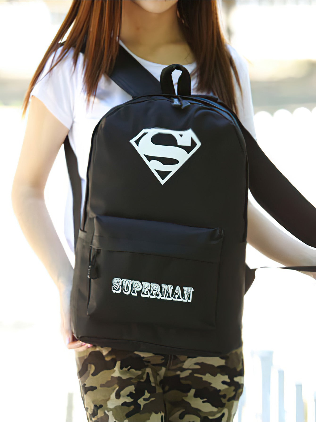 Glow-in-the-Dark Unisex Backpack – Trendy & Practical for School and Commuting