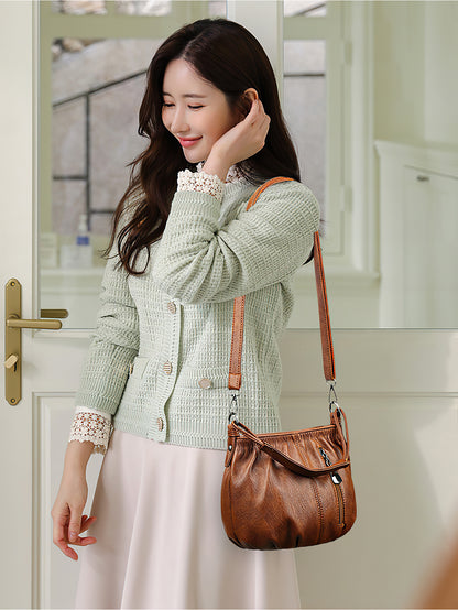 Stylish Vintage Crossbody Bag for Trendy Outings - 4 Colors