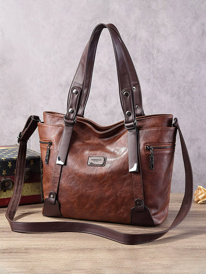 Vintage European Style Handbag - The Perfect Blend of Fashion and Functionality - 4 Colors
