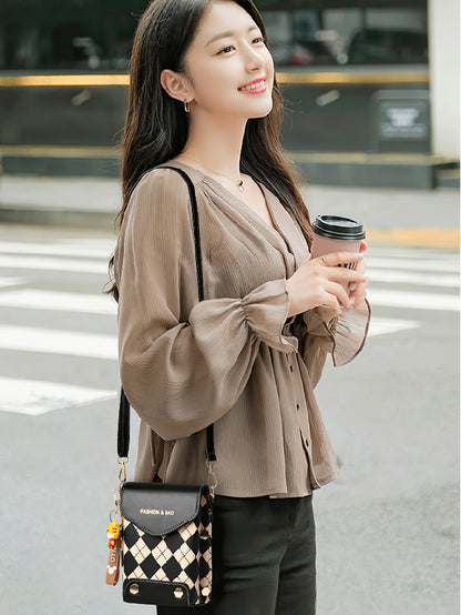 Vintage Mini Phone Crossbody Bag: Chic and Versatile - 9 Colours
