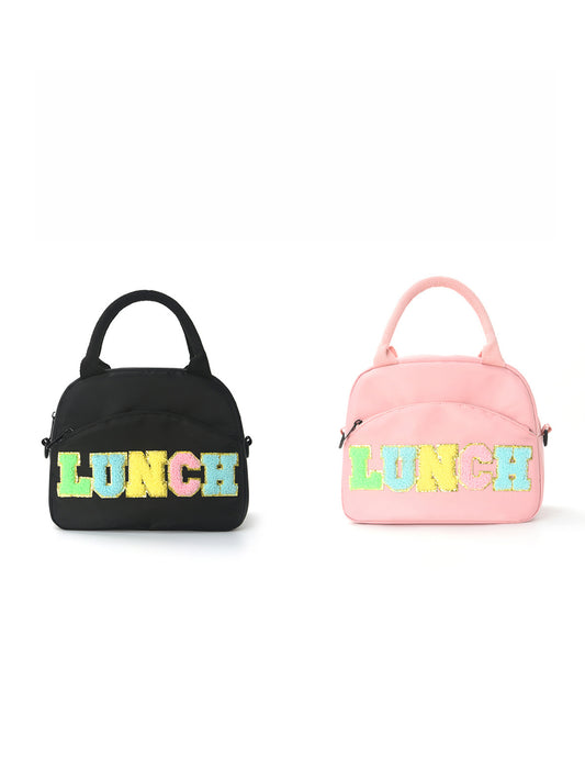 Embroidered lunch bag