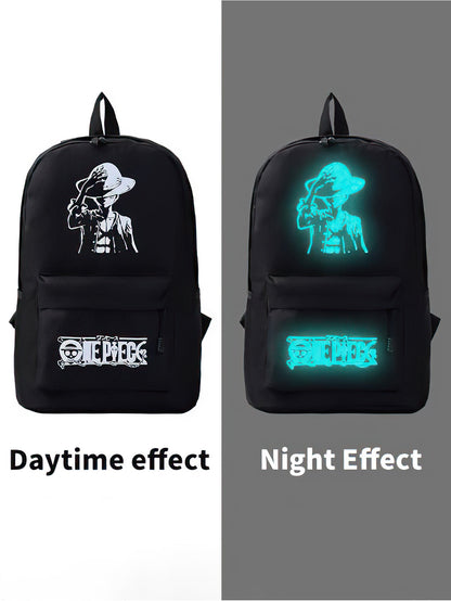 Glow-in-the-Dark Unisex Backpack – Trendy & Practical for School and Commuting