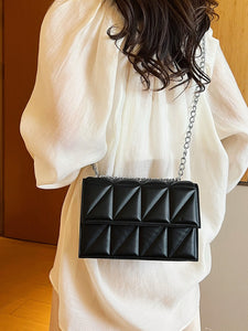 Stylish Quilted Crossbody & Shoulder Bag – Chic Minimalist Design - 5 Colors