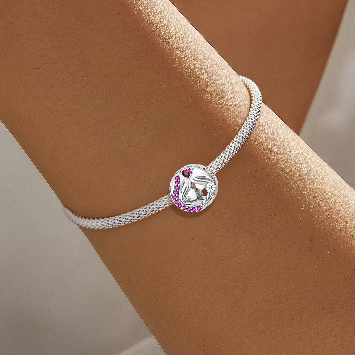 925 Sterling silver round bead